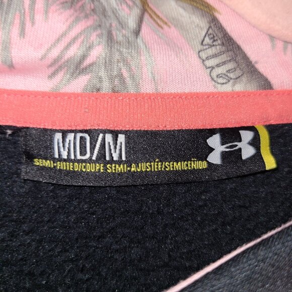 Under Armour Storm Black and Pink Camo Hoodie Size M - Picture 5 of 9